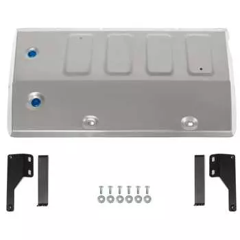 Штампованная защита топливного бака для Skoda Karoq FWD 2020-н.в./Volkswagen Taos FWD 2021-н.в. Rival