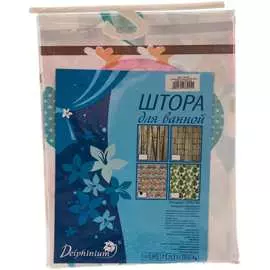 Штора для ванной Delphinium