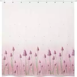 Штора для ванной Доляна Лаванда 3820756