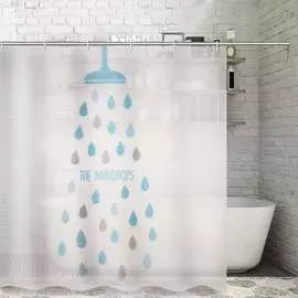 Штора для ванной Доляна