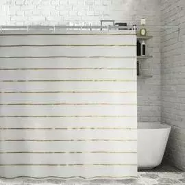 Штора для ванной Доляна Лайн 4442898