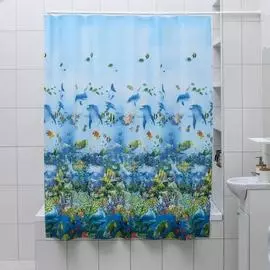 Штора для ванной Доляна