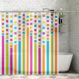 Штора для ванной Доляна