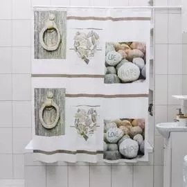 Штора для ванной Доляна