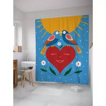 Штора для ванной JOYARTY
