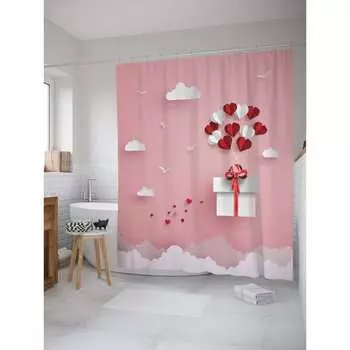 Штора для ванной JOYARTY