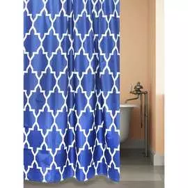 Штора для ванной комнаты Bath Plus Net Navy blue ch15182