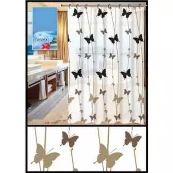 Штора для ванной комнаты Чисто Быстро