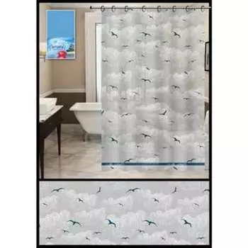 Штора для ванной комнаты Чисто Быстро Chb0145 ХВ6362