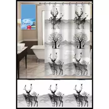 Штора для ванной комнаты Чисто Быстро Chb0153 ХВ6370