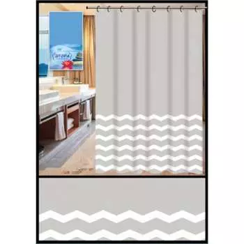 Штора для ванной комнаты Чисто Быстро