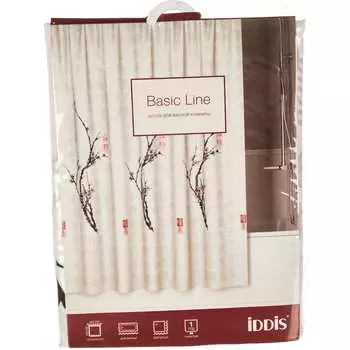 Штора для ванной комнаты IDDIS