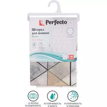Штора для ванной комнаты PERFECTO LINEA 36-118002