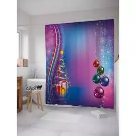 Штора-занавеска для ванной JOYARTY