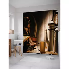 Штора-занавеска для ванной JOYARTY