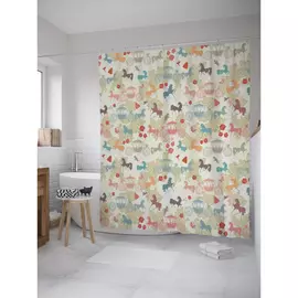 Штора-занавеска для ванной JOYARTY