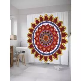 Штора-занавеска для ванной JOYARTY