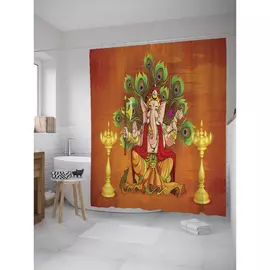 Штора-занавеска для ванной JOYARTY