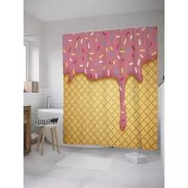 Штора-занавеска для ванной JOYARTY