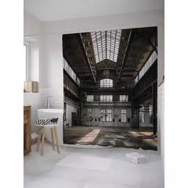 Штора-занавеска для ванной JOYARTY