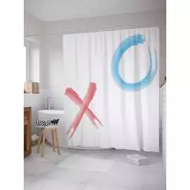 Штора-занавеска для ванной JOYARTY