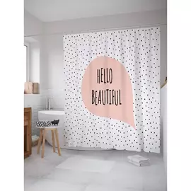 Штора-занавеска для ванной JOYARTY