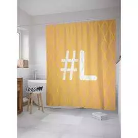 Штора-занавеска для ванной JOYARTY