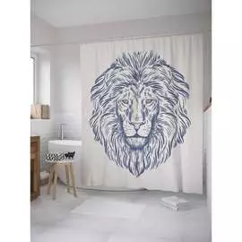 Штора-занавеска для ванной JOYARTY