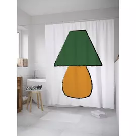 Штора-занавеска для ванной JOYARTY