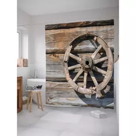 Штора-занавеска для ванной JOYARTY