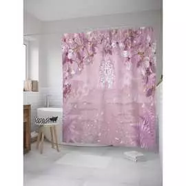 Штора-занавеска для ванной JOYARTY