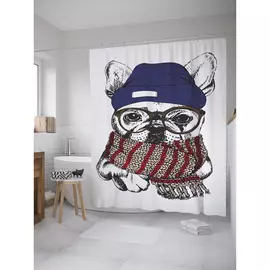 Штора-занавеска для ванной JOYARTY