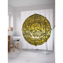 Штора-занавеска для ванной JOYARTY