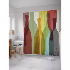 Штора-занавеска для ванной JOYARTY