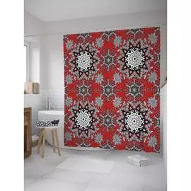 Штора-занавеска для ванной JOYARTY