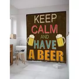 Штора-занавеска для ванной JOYARTY