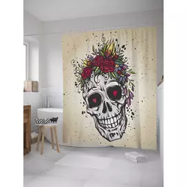 Штора-занавеска для ванной JOYARTY