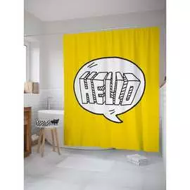 Штора-занавеска для ванной JOYARTY