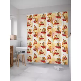 Штора-занавеска для ванной JOYARTY