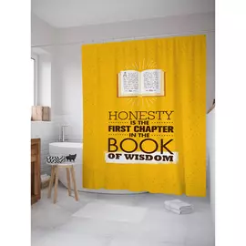 Штора-занавеска для ванной JOYARTY