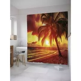 Штора-занавеска для ванной JOYARTY