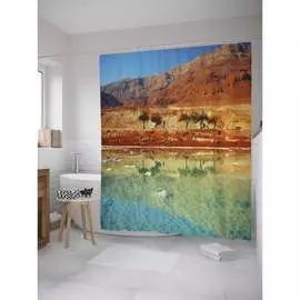 Штора-занавеска для ванной JOYARTY