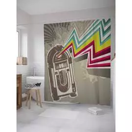 Штора-занавеска для ванной JOYARTY