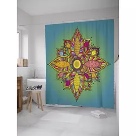 Штора-занавеска для ванной JOYARTY