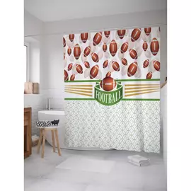 Штора-занавеска для ванной JOYARTY