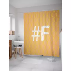 Штора-занавеска для ванной JOYARTY