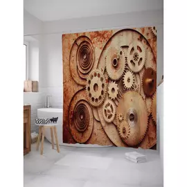 Штора-занавеска для ванной JOYARTY