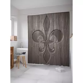 Штора-занавеска для ванной JOYARTY