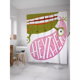 Штора-занавеска для ванной JOYARTY