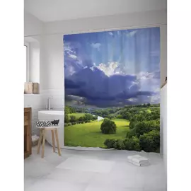 Штора-занавеска для ванной JOYARTY